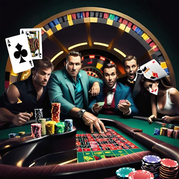 chip roulette warna